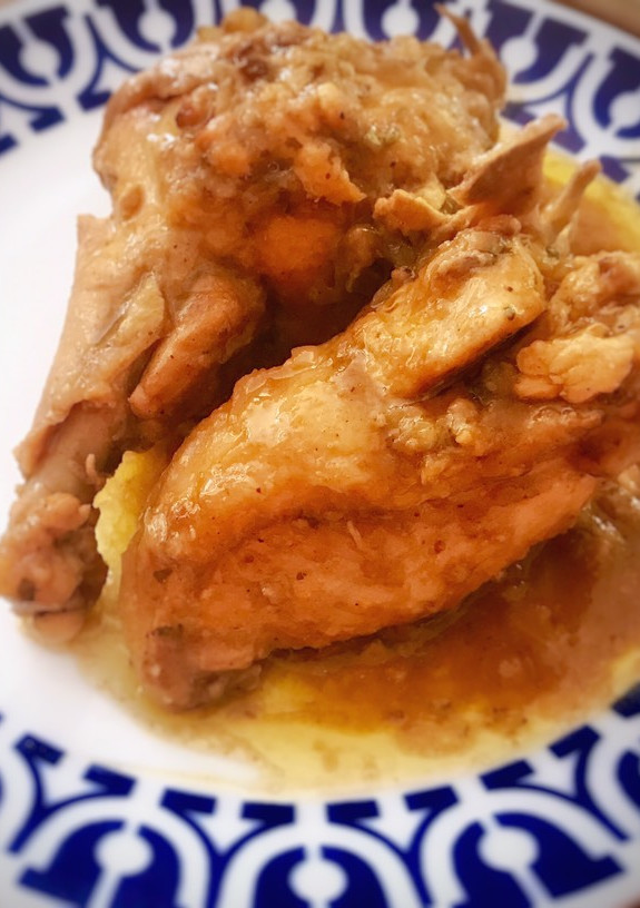 Una foto de Pollo en salsa de almendras —receta 500–