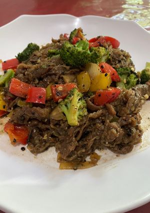 Foto resep Beef blackpepper