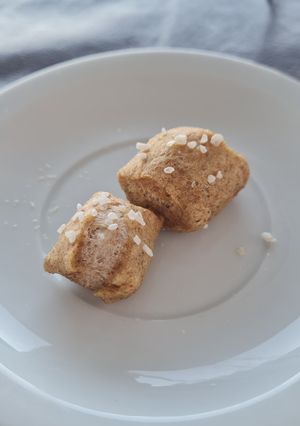 Una foto de Pretzel bites o mini pretzels