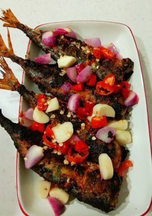 Foto resep Kembung bakar siram acar