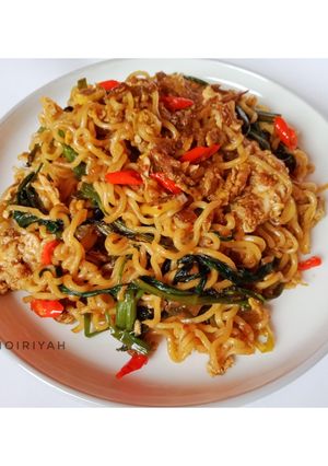 Foto resep Indomie Kangkung Balacan