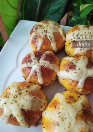 Foto resep Korean Garlic Cheese Bread (TIPS)