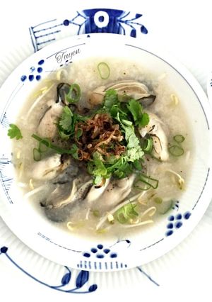 Hình của món Cháo hàu.