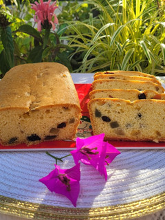 Una foto de Budín inglés con fruta