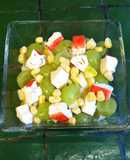 Ensalada de endivias con uvas y surimi