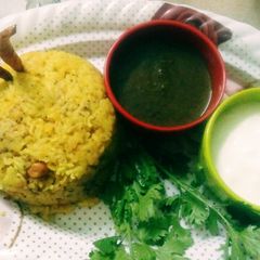 Arhar Dal ki khichdi A picture of Arhar Dal ki khichdi.