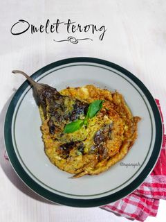 Foto resep Omelet terong