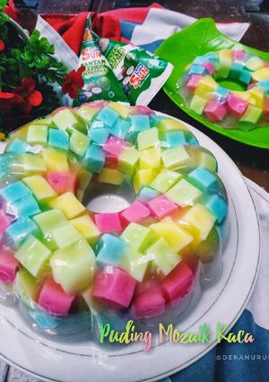 Foto resep Puding Mozaik Kaca