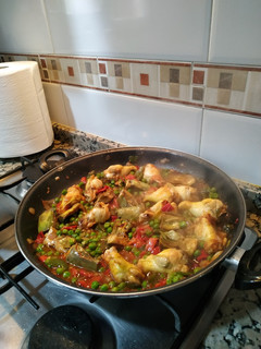 Una foto de Arroz con pollo