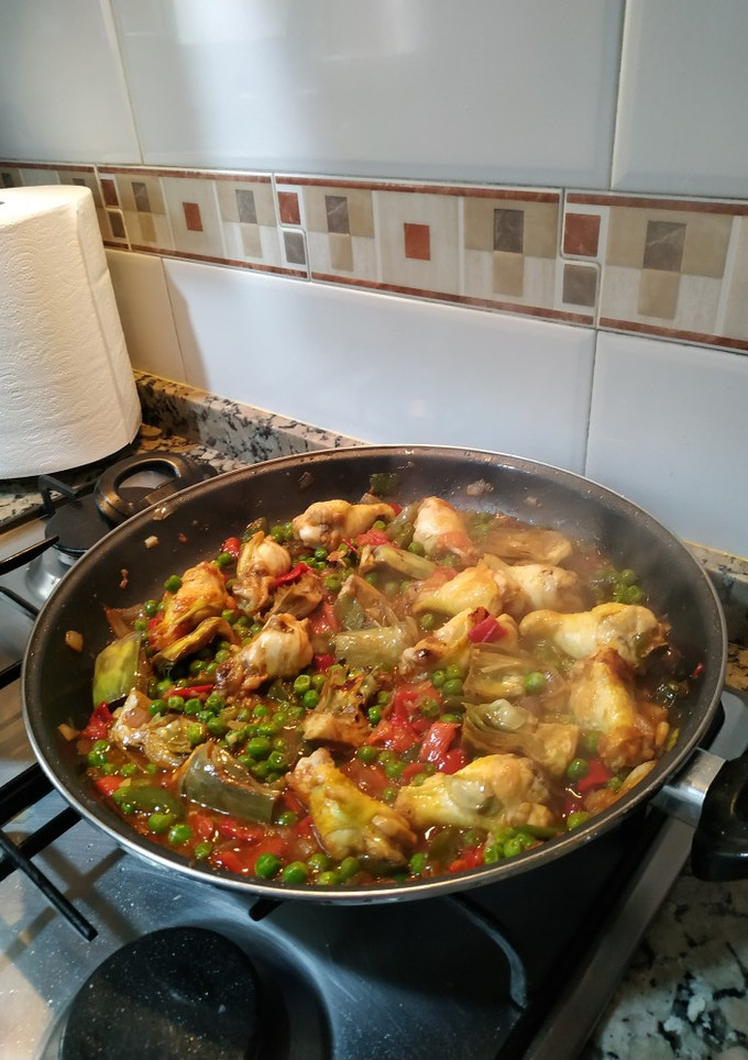 Una foto de Arroz con pollo