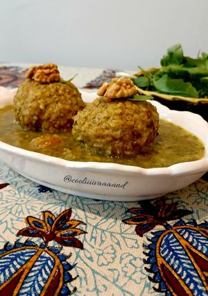 عکسی از دستور کوفته گندمی شهرضا