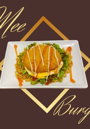 Foto resep 17. Mie Burger ala Mapan Cafe, Depok Siliwangi