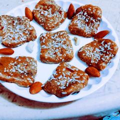 A picture of Healthy tasty Til gud peanut dry fruits Burfi.
