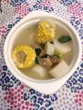 Radish and Corn Soup