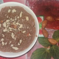 A picture of Wheat Halwa.
