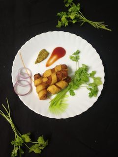 পটেটো কার্ল রোল (potato curl roll recipe in Bengali) রেসিপির প্রধান ছবি