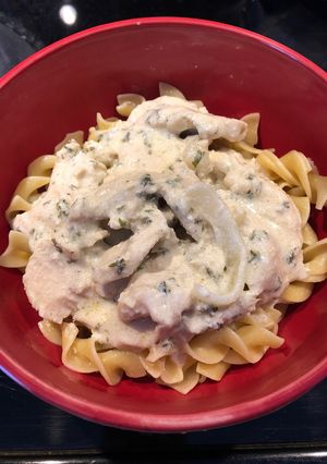 A picture of Crockpot Ranch Chicken.