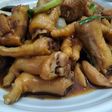 Ceker & kepala ayam masak mentega