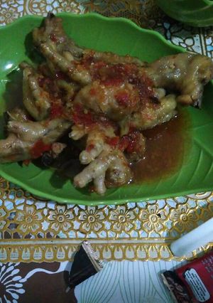 Foto resep Ceker setan pedes manis