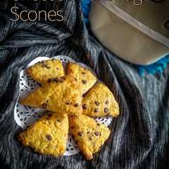 A picture of Cheese Sourdough Scones.