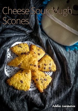 Foto resep Cheese Sourdough Scones