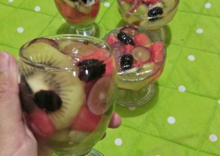 Fruity puding/puding buah