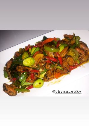 Foto resep Kerang petai cabe ijo❤