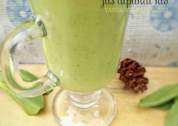 Resep Jus Alpukat KW yang Bikin Ngiler