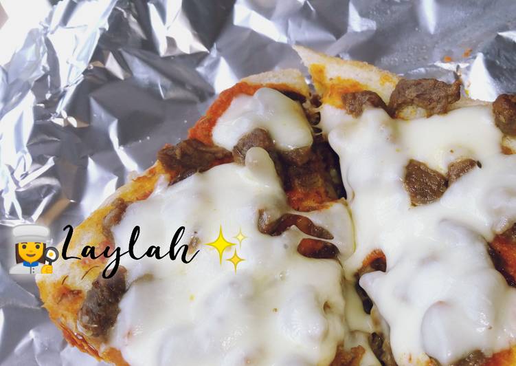 Steps to Prepare Appetizing Bread Pizza | So Great Food Recipe From My Kitchen