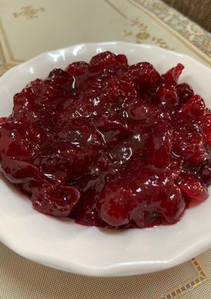 صورة لوصفة صوص التوت البري