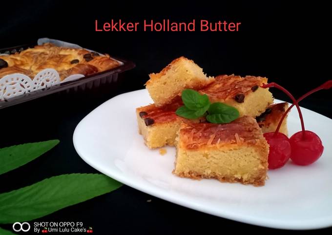 Panduan Membuat Resep Lekker Holland Butter