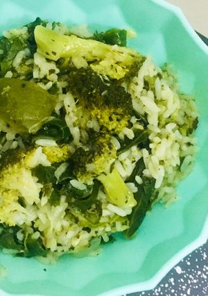 Una foto de 🌾🍚ARROZ🍚 🌾 🍵VERDE🍵🥦🥬🫑🧄🧅🍵