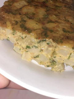 صورة لوصفة طورطيه بالبطاطس