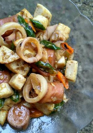 Foto resep Sosis Telur Teriyaki