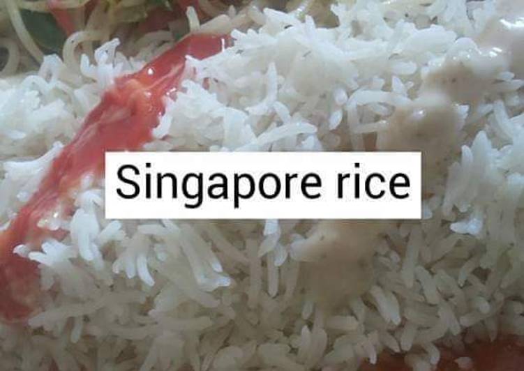 Recipe of Favorite Singapore rice