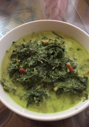 Foto resep Daun Ubi Tumbuk