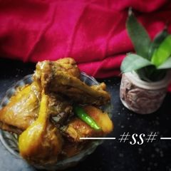 A picture of Bihari style Chicken curry #Cookpad.