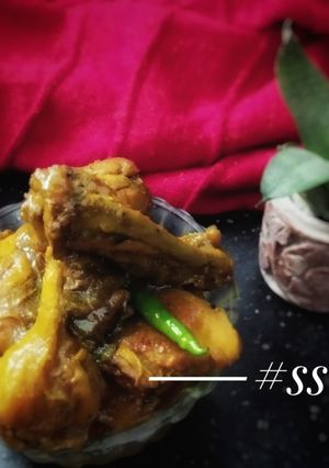 A picture of Bihari style Chicken curry #Cookpad.
