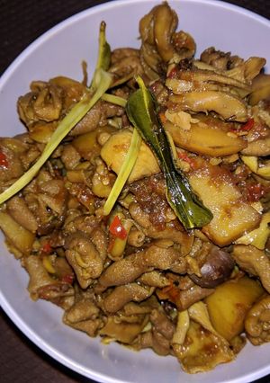 Foto resep Usus kentang kecap