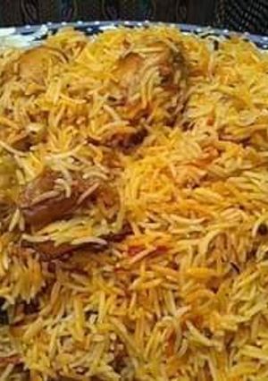 A picture of Spicy Biryani.