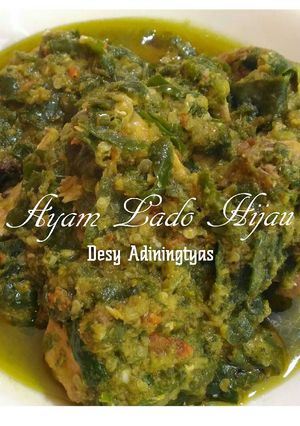 Foto resep Ayam Lado Hijau