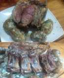 Rack de lomo con papines andinos en crema provenzal fresca