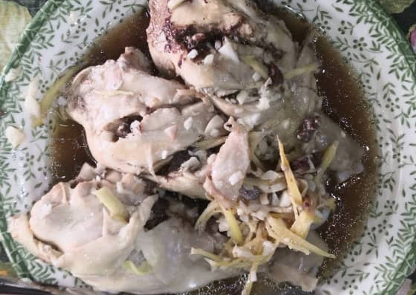 Lauk Ayam Ringan Hainan