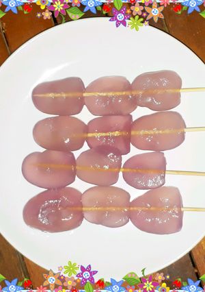 Foto resep Sate Kolang Kaling Ungu