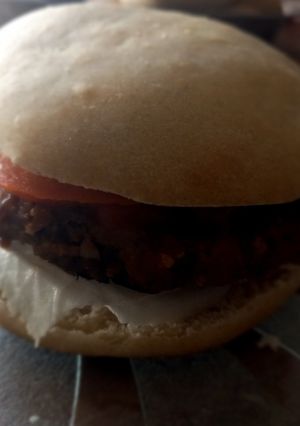 Una foto de Hamburguesa de Carne