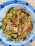 Aporreado de pollo