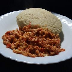 A picture of Fried eggs.