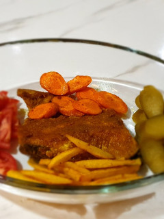 عکسی از دستور ماهی سرخ شده