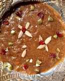 Amaranth or Rajgira Halwa