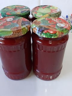 Málna-alma kocsonya recept fotója